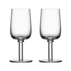 2 Vasos con pie ie Viva 25 cl, Klar
