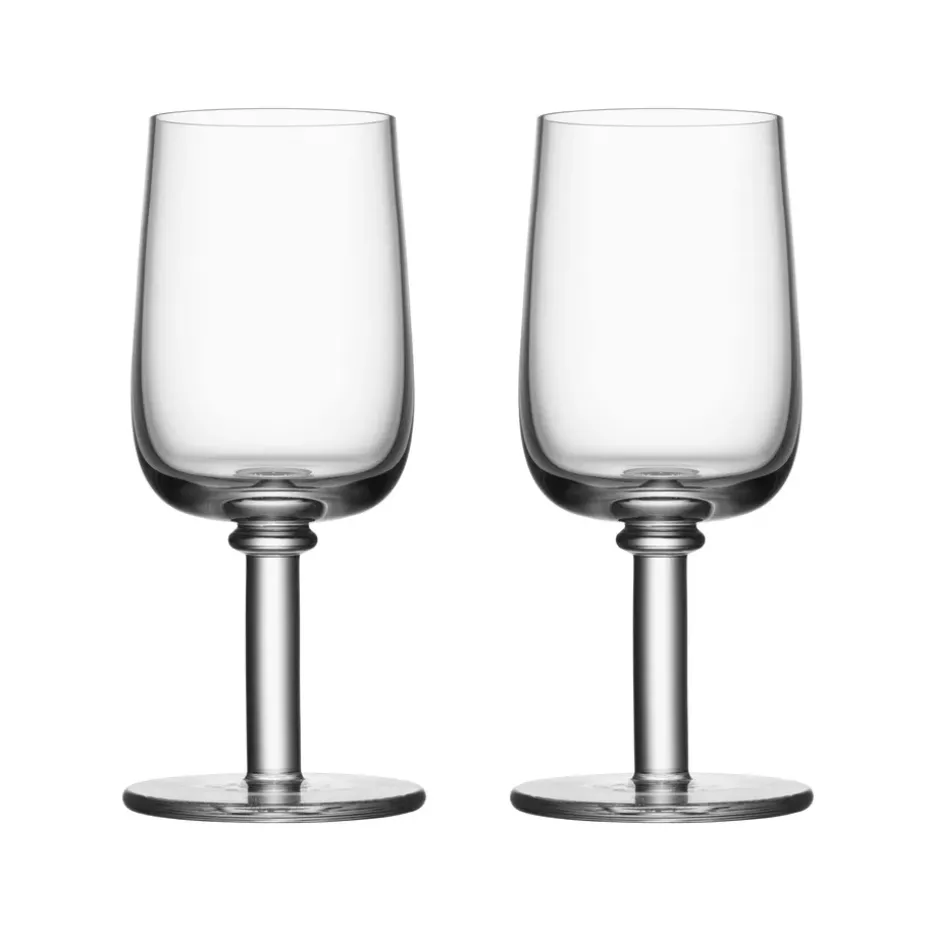 2 Vasos con pie ie Viva 25 cl, Klar