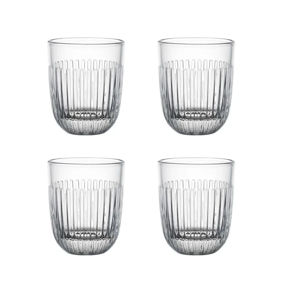 4 Vasos de agua Ouessant 26 cl, Transparent
