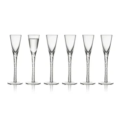 6 Vasos de chupito Paris 2,5 cl, Transparente