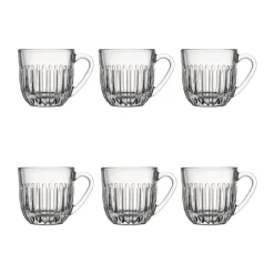 6 Vasos de espresso Ouessant 9 cl, Transparente