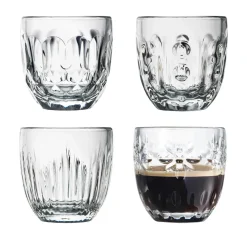 4 Vasos de espressoTroquet 10 cl, Transparente