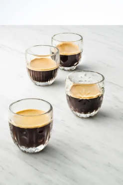 4 Vasos de espressoTroquet 10 cl, Transparente