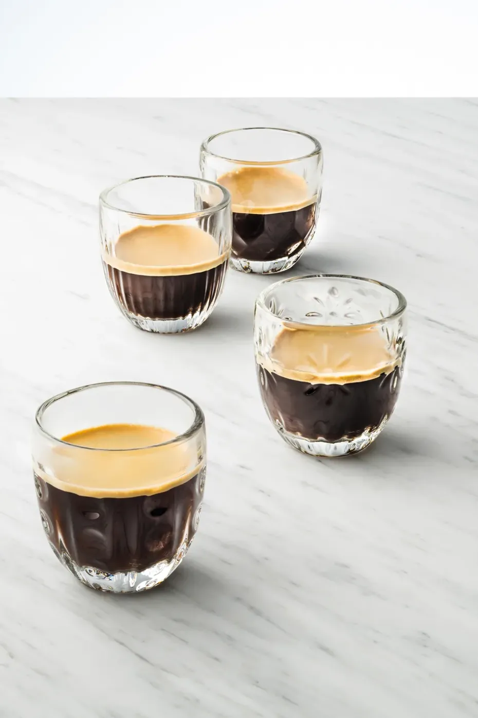 4 Vasos de espressoTroquet 10 cl, Transparente