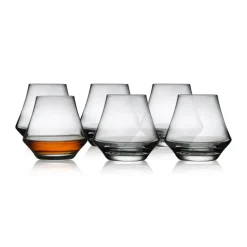 6 Vasos de ron Juvel 29 cl, Transparente