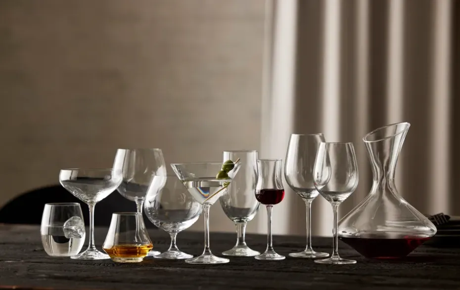 6 Vasos de ron Juvel 29 cl, Transparente