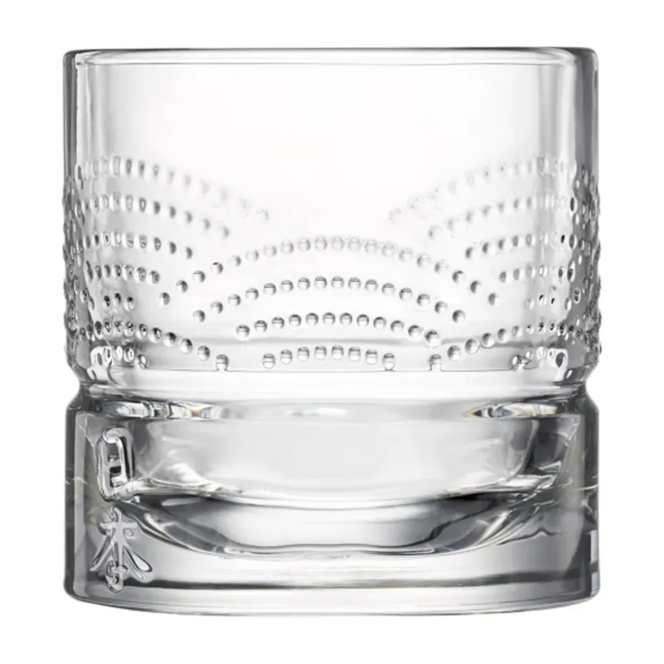 4 Vasos de whisky Dandy, Transparente