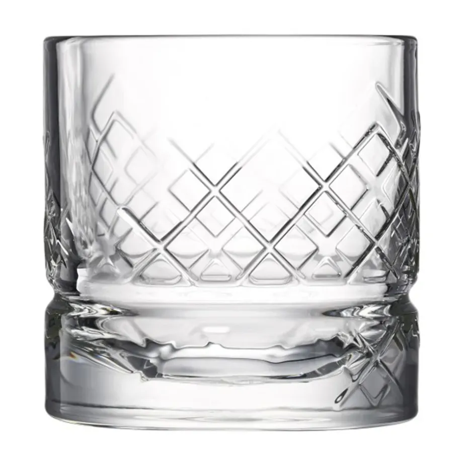 4 Vasos de whisky Dandy, Transparente