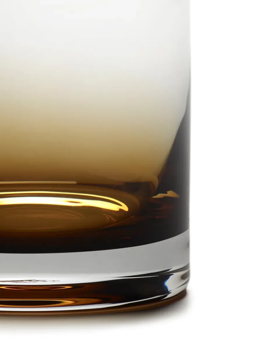 4 Vasos de whisky Zuma 20 cl, Amber