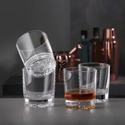 4 Vasos de whiskyLounge 2.0 30,9 cl, Transparente