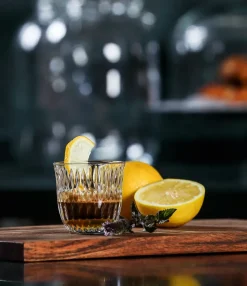 2 Vasos Espresso Ethno Barista 9 cl, Clear