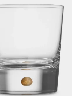 2 Vasos Intermezzo doble old fashioned 40 cl, Oro
