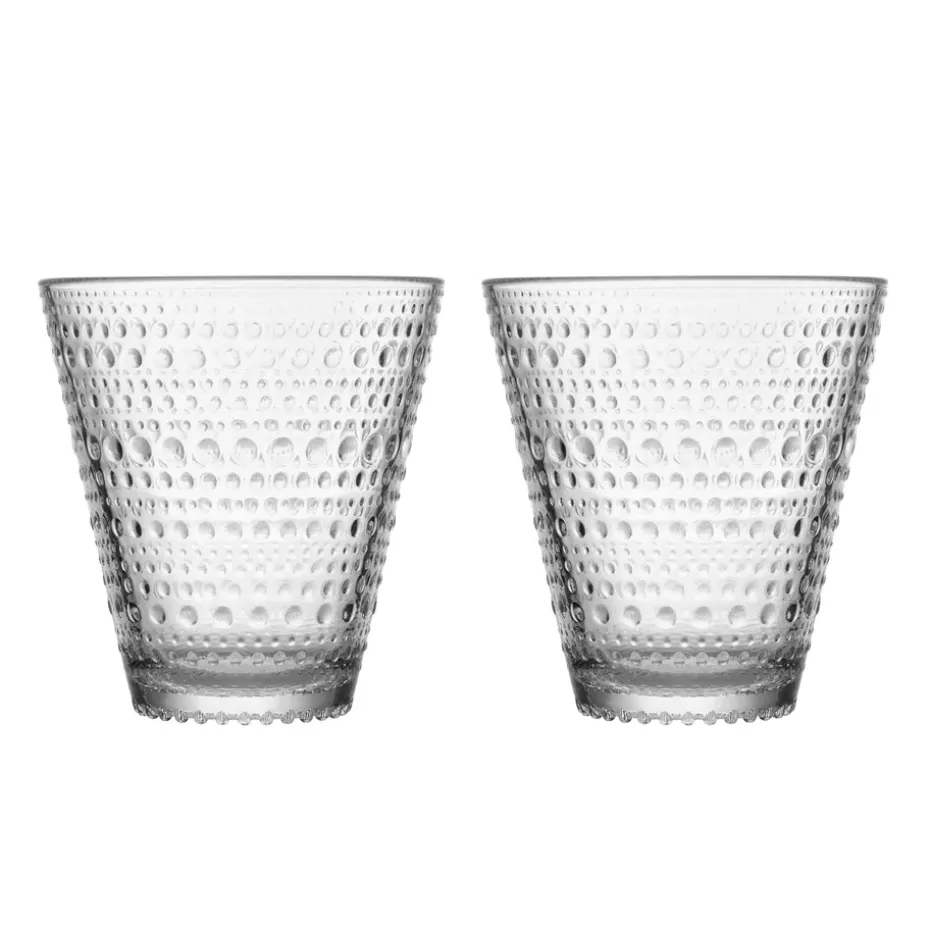 2 vasos Kastehelmi 30cl, transparente