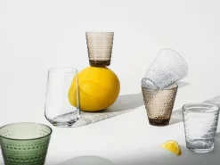2 vasos Kastehelmi 30cl, transparente