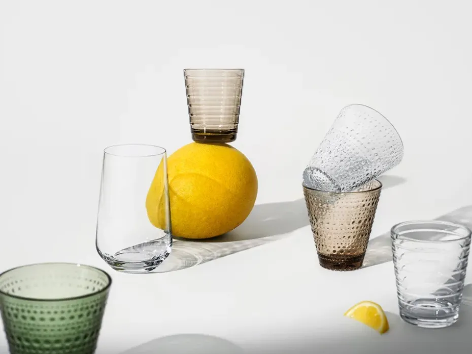 2 vasos Kastehelmi 30cl, transparente