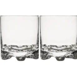 2 Vasos para bebidas Gaissa, set de 2, transparente 28 cl