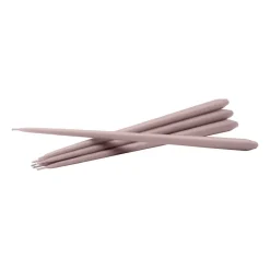 6 Velas cónicas STOFF de ester & erik, Soft rose