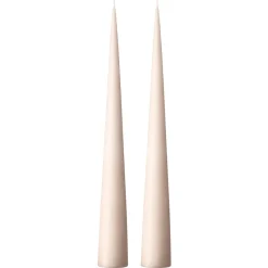 2 Velas ester & erik 37 cm mate, Linen grey 22