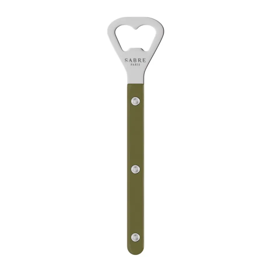 Abrebotellas Bistrot solid 16 cm, Helecho verde