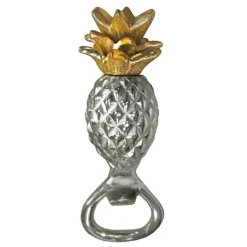 Abrebotellas Pineapple piña, plata-oro