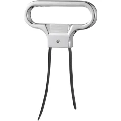 Abrebotellas y sacacorchos Vale 11 x 6,4 x 1 cm, Negro-plata