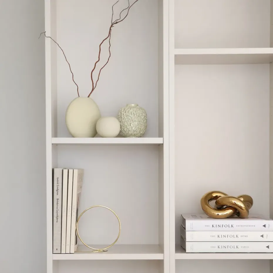 Adorno Knot Table large, Light Gold