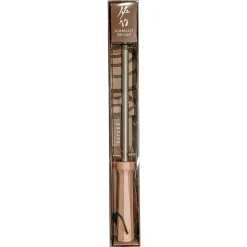 Afilador de cuchillos con mango de madera Satake, 23 cm