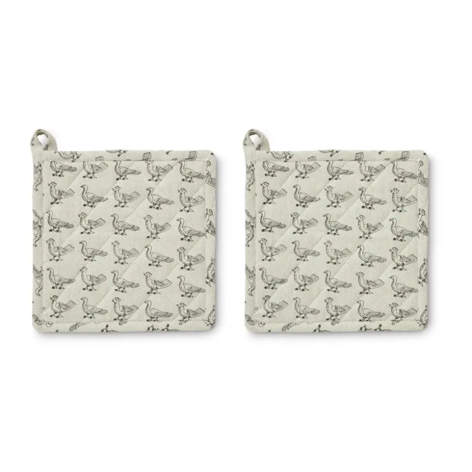 Agarraderas Stina 20x20 cm 2-pack, Beige
