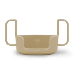 Agarrador para vaso de tritan Design Letters, Beige