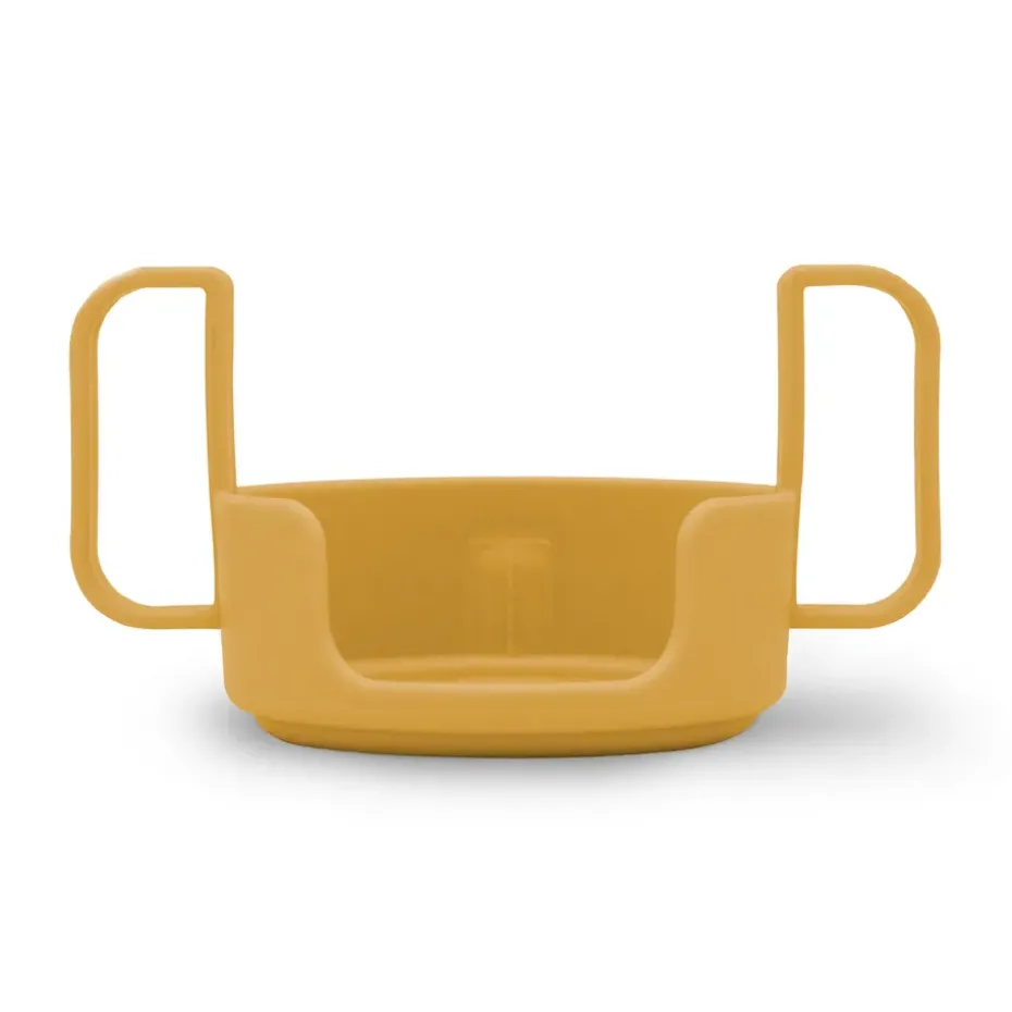 Agarrador para vaso de tritan Design Letters, Mustard