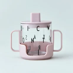Agarrador para vaso de tritan Design Letters, lavanda