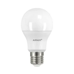 Airam LED fuente de luz, opal, e27 regulable, 12w