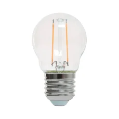 Airam Lámpara de filamento LED - globo E27, claro, no regulable, 2,5w