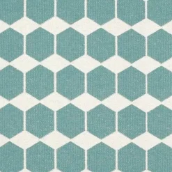 Alfombra Anna, grande aqua, 150 x 200 cm