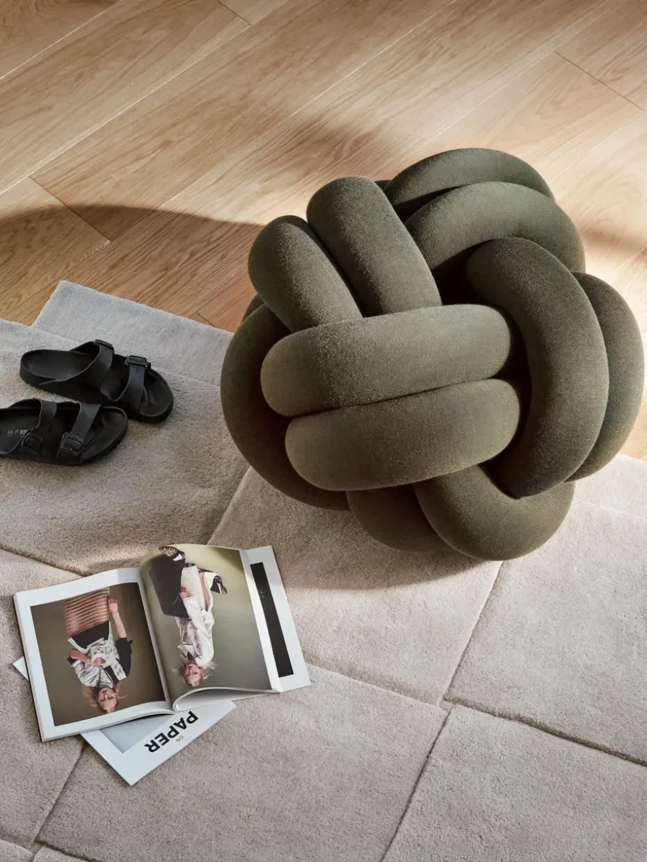 Alfombra Basket beige, 245x245 cm