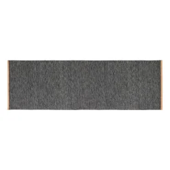Alfombra Björk, gris oscuro, 80 x 250 cm