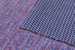 Alfombra Channel, Azul-blanco 140x200 cm