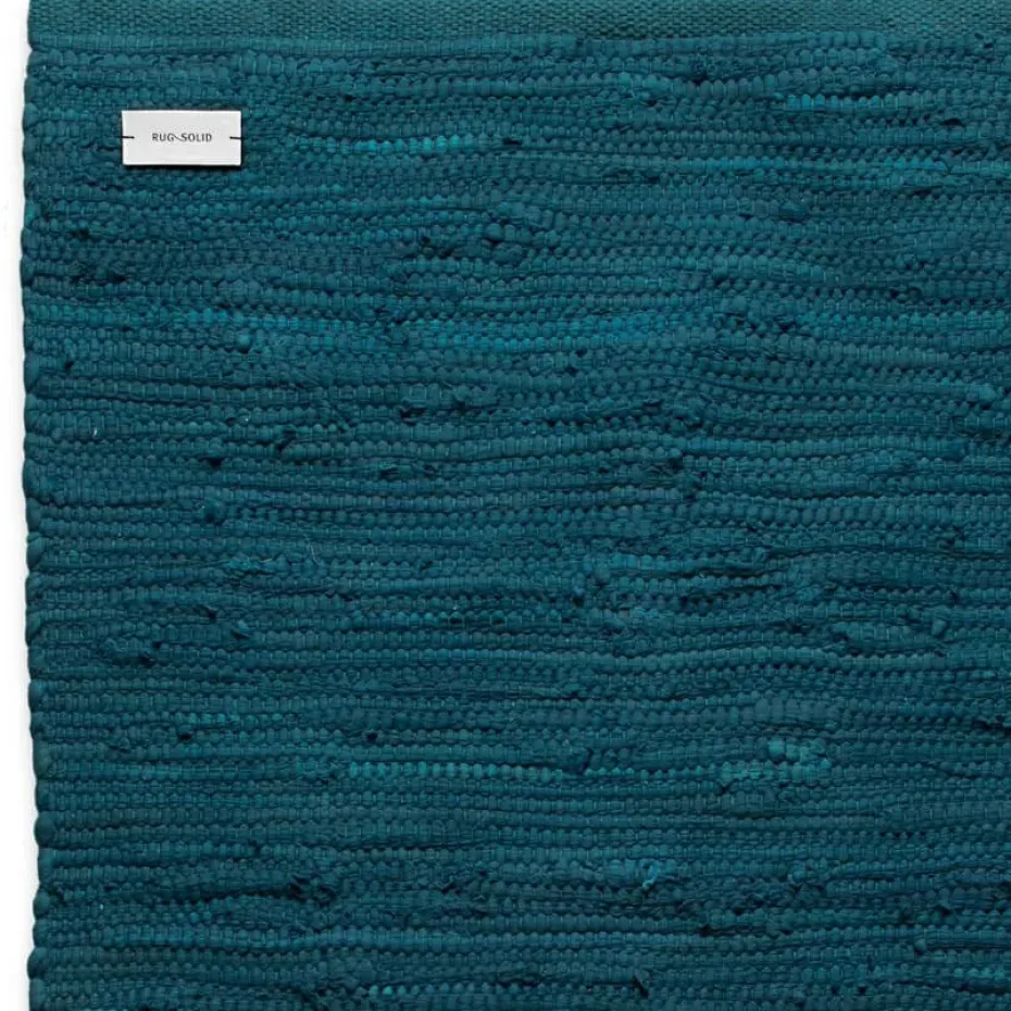 Alfombra Cotton 75x200 cm, Petroleum (azul petróleo)
