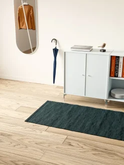 Alfombra Cotton 75x200 cm, Petroleum (azul petróleo)