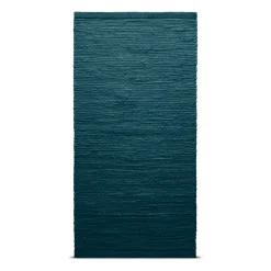 Alfombra Cotton 60x90 cm, Petroleum (azul petróleo)