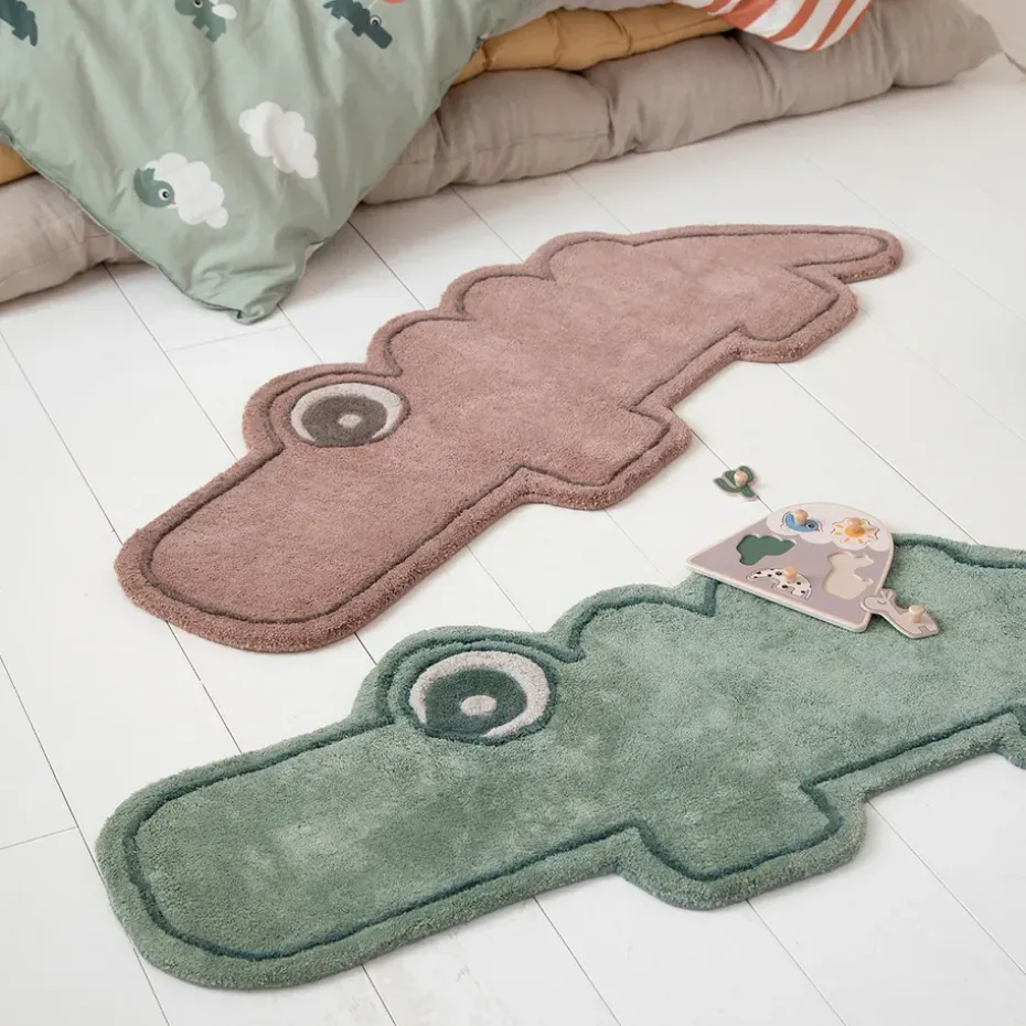 Alfombra Croco 46x110 cm, Powder
