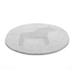 Alfombra Dala Ø55 cm, blanco