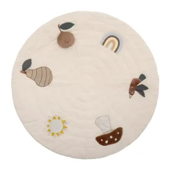 Alfombra de activdades Agnes Ø100 cm, Blanco