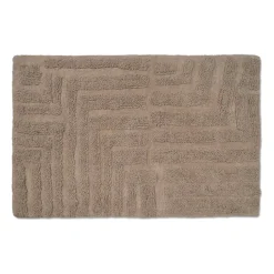 Alfombra de baño Field 60x90 cm, Simply taupe