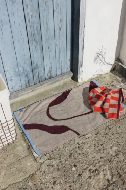 Alfombra de baño Nova Arte, Wine-sand, 50x80 cm