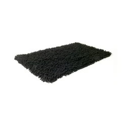 Alfombra de baño Rasta, pequeña, negro
