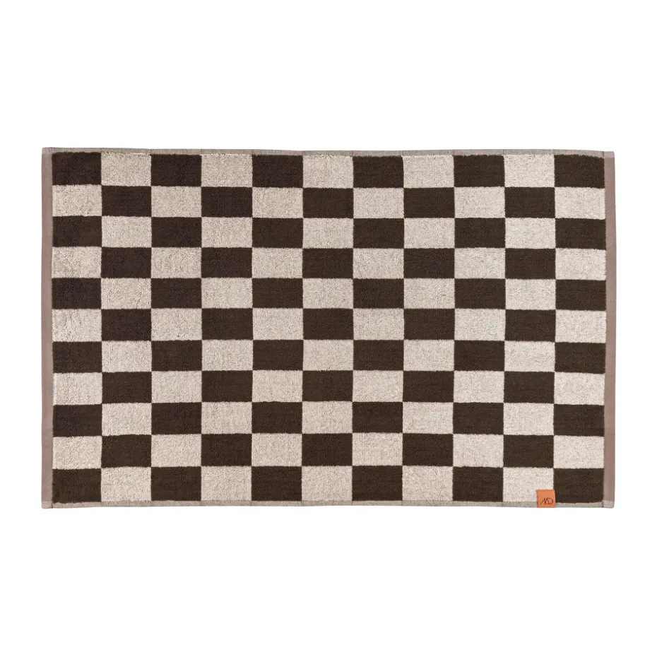 Alfombra de baño Retro 50x80 cm, Chocolate