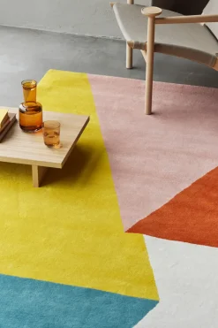 Alfombra de lana ASPEKT Avenue Bricks, 170x240 cm