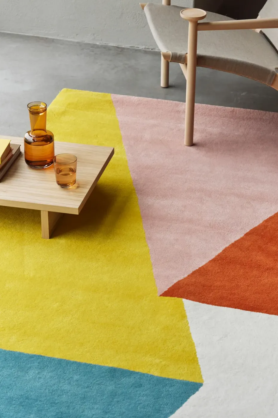 Alfombra de lana ASPEKT Avenue Bricks, 170x240 cm