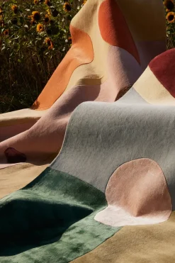 Alfombra de lana Magical garden, 250x350 cm